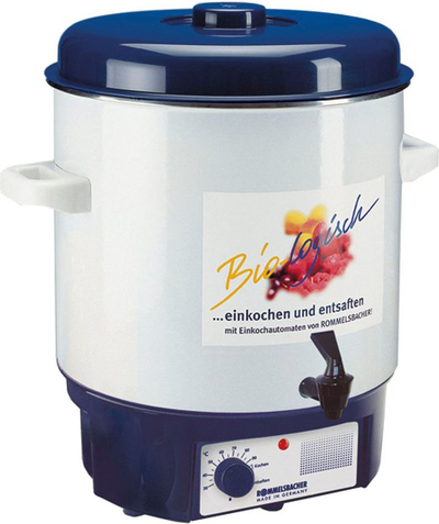 Tenxhere Rommelsbacher Biologic KA 1801, 27 l, e bardhë