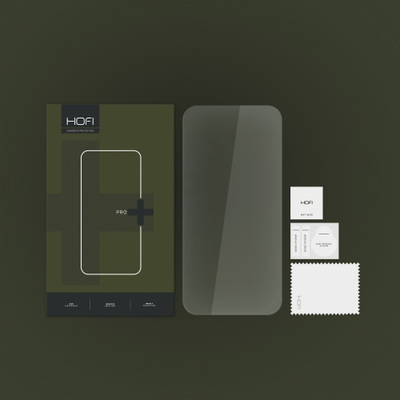 Stiker për mbrojtje ekrani Hofi Tempered Glass, 0.3mm, 9H, për iPhone 16 Pro Max, transparent