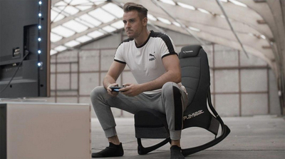 Гејминг столица Playseat Puma Active Gaming Chair, ергономска, материјал ActiFit, црна