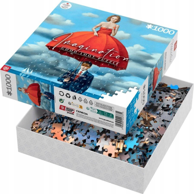 Puzzle Good Loot Imagination, Rafał Olbiński Defence Against Banality, 1000 copa, shumëngjyrësh
