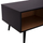 Tavolinë lounge Charleen HM8668 100×50×40,5 cm, zezë