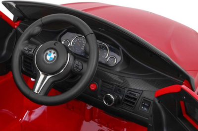 Makine elektrike për fëmijë BMW X6M PA.JJ2199.EXL.CR, 12V, me telekomandë, e kuqe