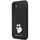 Mbështjellës telefoni Karl Lagerfeld KLHCN61SMHCNPK, iPhone 11 XR 6.1", silikon i fortë, i zi