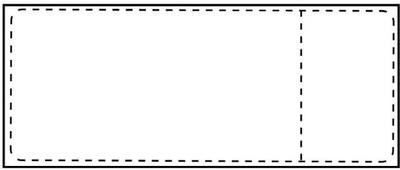 Etiketë termike Capture SHIPLABEL105X251 FF2R, 105x251 mm, për printer etiketash, e bardhë