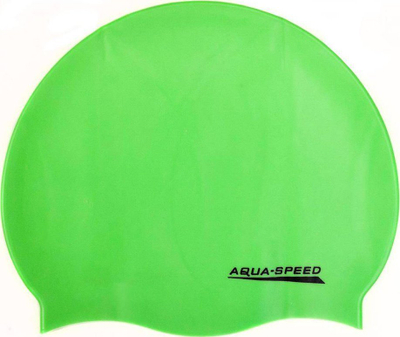 Kapelë noti Aqua-Speed Mono 111-11, silikoni, për të rritur, e gjelbër