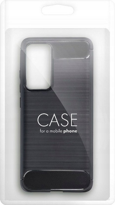 Mbulesë telefoni Carbon Mobile për Xiaomi Redmi 14C, gomë rezistente, strukturë carbon, e zezë