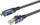 Мрежен кабел PremiumCord USB C во RJ45, Cat 6 FTP, 1 Gbps, сив
