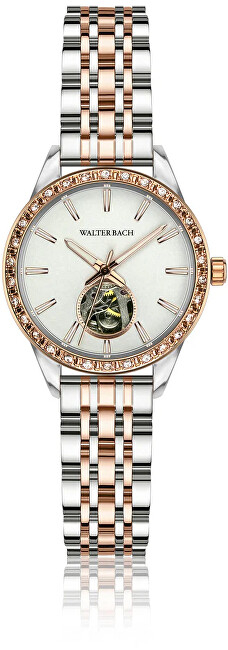 Orë për femra Walter Bach Luna Grace Automatic WCS-5514SRQ, dyngjyrëshe