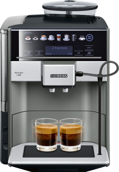 Makinë kafeje espresso Siemens TE655203RW, 1500W, e zezë