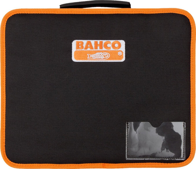 Çantë veglash Bahco 4750FB5B, bosh, 33x6.2x27.5cm, e zezë me portokalli