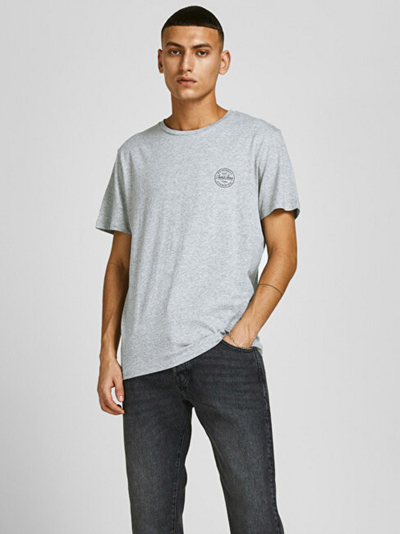 Maicë Jack & Jones JJESHARK Regular Fit 12205022, e hirtë