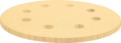 Letër gërryese GRAPHITE me Velcro 180mm, granulim K120, set me 5 copë