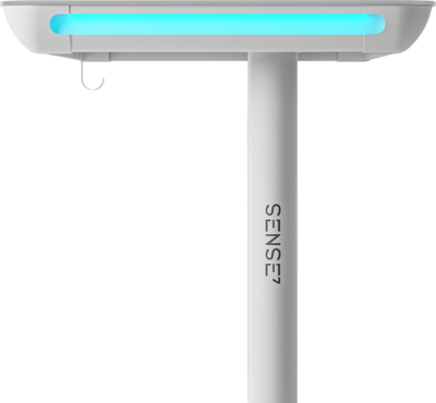 Tavolinë SENSE7 NOMO, 120 cm x 60 cm, e bardhë