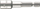 Bit standard me fole E 6.3, 1/4", set 5 copë, metalik