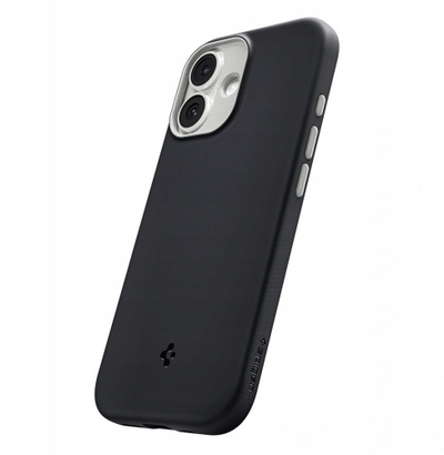 Kllapë mbrojtëse Spigen Nano Pop MagSafe për iPhone 17, që s’e ha kollaj goditjen, e zezë Black Sesame