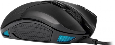 Mi gaming Corsair NIGHTSWORD RGB, me kabllo, 8 butona, i zi