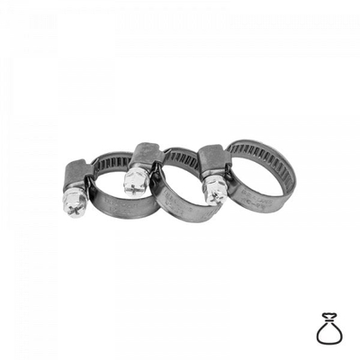 Klemmë çeliku inoks worm drive, 100-120mm, 9mm, set 25 copë