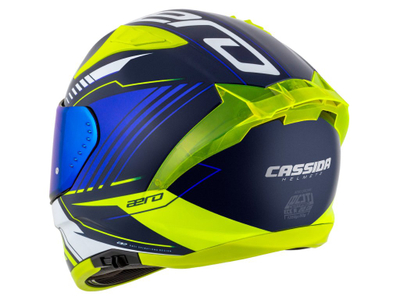 Helmetë integrale Cassida Aero Drome, ECE 22.06, 1350g, e zezë