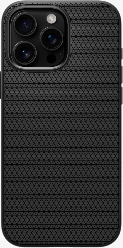Kapotë mbrojtëse Spigen Liquid Air T MagSafe, për iPhone 16 Pro Max, mat, e zezë