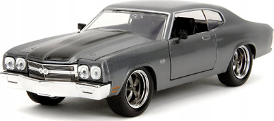 Makina model diecast JadaToys Fast &amp; Furious 1970 Chevrolet, shkalla 1/24, metalike