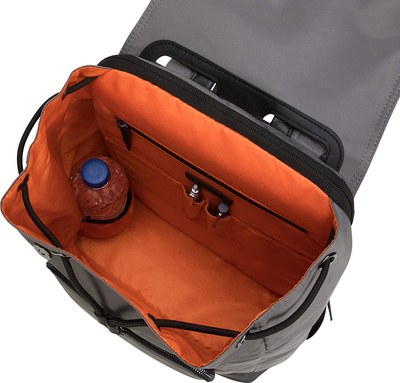 Çantë shpine për laptop Targus Newport Drawstring, 15", kundra ujit, gri