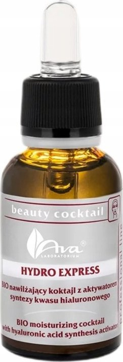 Serum fytyre Ava Hydro Express Face Cocktail, me beta glukan, 30 ml