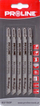 Set Tehë sharre Proline, lloji T, 110x1.8 mm, 5 copë