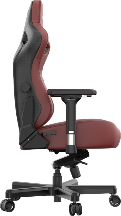 Karrige gaming AndaSeat Kaiser 3 Series Premium L, PVC Leather, me mbështetje lumbare, ngjyrë e kuqe