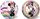 Top plastik Star Disney Minnie Rainbow, 23 cm, shumëngjyrësh