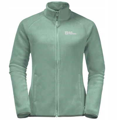 Xhaketë fleece për goca Jack Wolfskin Moonrise FZ W 1703883-4215, Polartec 200, me zinxhir, blu