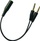 Аудио адаптер Sandberg 50867, Џек 3.5mm во 2x Џек 3.5mm, црн
