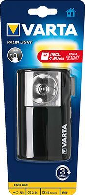 Elektrik dore Varta Palm Light 15 lm, i zi