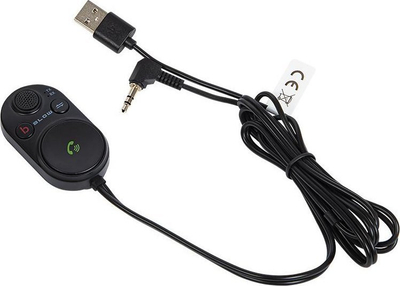 Transmetues Bluetooth për veturë Blow BT, Bluetooth 5.3, lidhje AUX USB, i zi