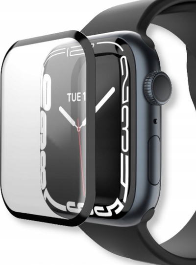 Mburojë ekrani NEXT ONE 3D Matte për Apple Watch 45mm, xham 9H, transparente