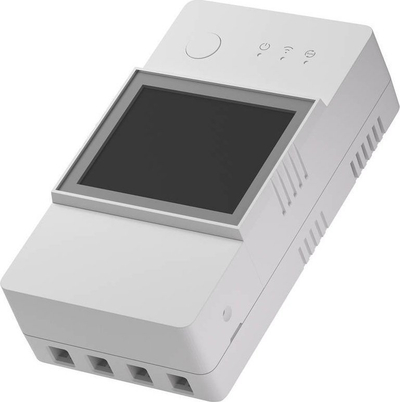 Rele inteligjente WiFi Sonoff TH Elite THR316D, matje temperature dhe lagështie, e bardhë