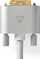 Kabllo adapter HDMI në DVI Nedis CCTB34800AL20, 2m, rezolucion 2560x1600, argjendtë