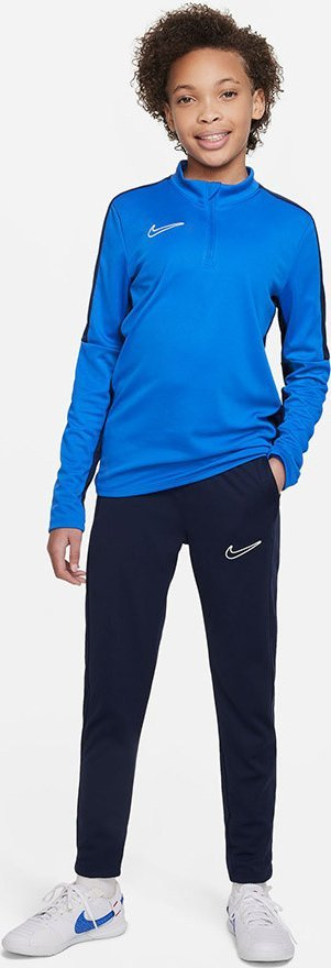 Pantallona sportive për kalamaj Nike Dri-FIT Academy 23 Jr DR1676-451, Dri-FIT, blu e errët