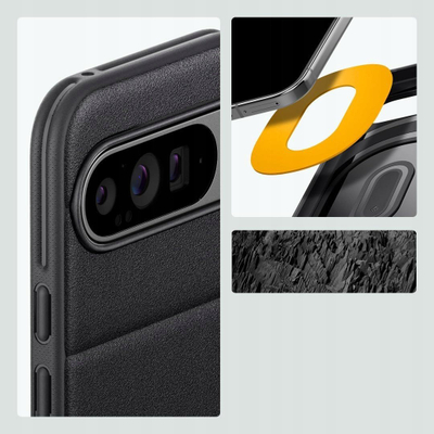 Маска за телефон Spigen Caseology Athlex за Google Pixel 9 Pro XL, воена заштита, Active Black