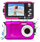 Aparat fotografik EasyPix Aquapix W3027 Wave, 16MP, i papërshkueshëm nga uji, rozë