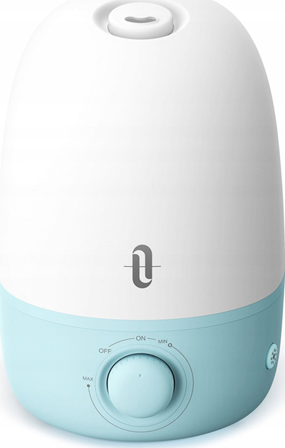 Lagështues ajri TaoTronics TT-AH038, 18 W, dizajn për kalamaj, i bardhë blu