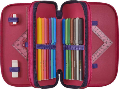 Penar Herlitz TriCase Vintage Love, 31 gjëra, me 3 ndarje, shumëngjyrësh