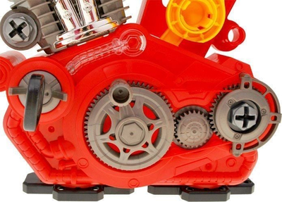 Lodër motor mekaniku ZA1170, me vegla, efekte zanore, shumëngjyrëshe
