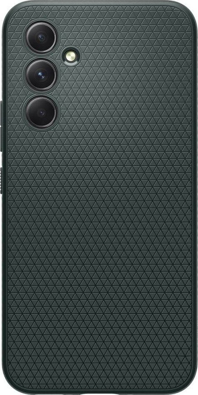 Kapak telefoni Spigen Liquid Air për Samsung Galaxy A54 5G, TPU, mbrojtje Air Cushion, jeshile e errët