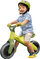 Bicikletë pa pedale Chicco Balance Bike Eco+, për kalamaj, jeshile