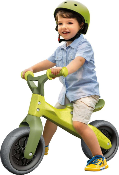 Bicikletë pa pedale Chicco Balance Bike Eco+, për kalamaj, jeshile
