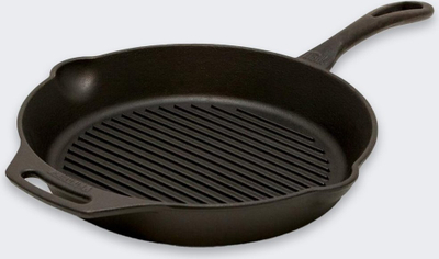 Tigan skarë Petromax Grill Fire Pan, gize, 30 cm, i zi
