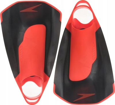 Fina noti Speedo Fastskin KickFin, për stërvitje, portokalli me të zezë