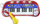 Klavir lodër Bontempi Toy Keyboard, 24 taste, me mikrofon, shumëngjyrësh