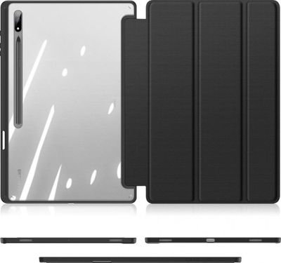 Mbulesë tableti Dux Ducis Toby për Samsung Galaxy Tab S8 Ultra, me mbajtëse për stylus, e zezë
