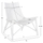 Karrige kopshti Cellion 76x72x83Hcm (HM9812.03), bardhë